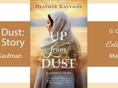 Up From Dust by Heather Kaufman on tour with Celebrate Lit